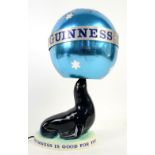 Carlton Ware 'Guinness Is Good For You' seal table lamp, with original shade , 36cm high.