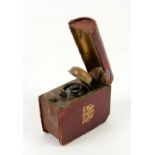 Early 20th century novelty travelling inkwell in the form of a London Kelly's Post Office