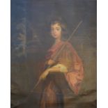 18th century portrait of William Seymour, 3rd Duke of Somerset 1652 -1671 in Roman armour titled