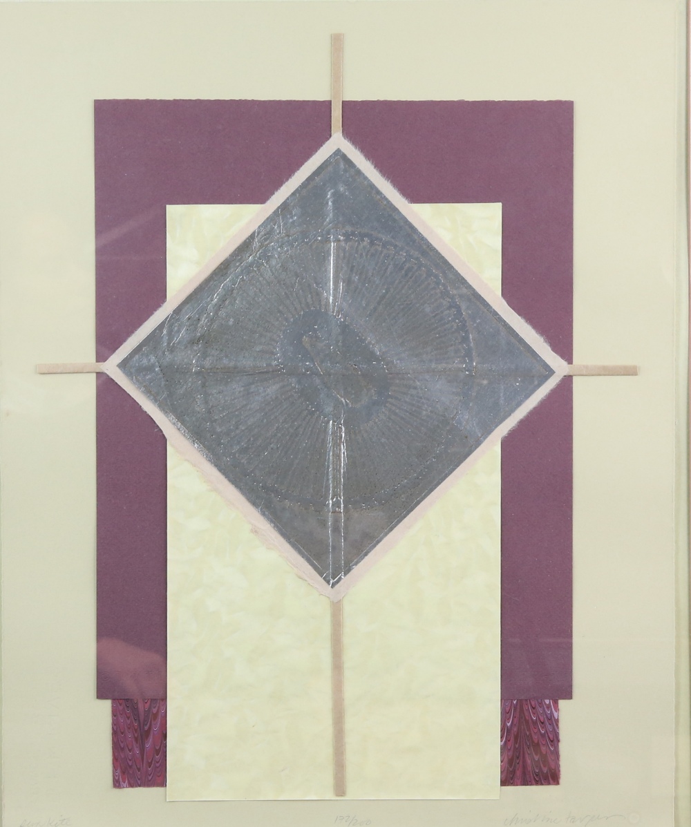 Christine Tarpey, Sun kite limited edition print, titled, signed and numbered 172/200 in pencil 56cm