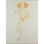 Leonor Fini (Argentinian, 1907-1996). 'Le Prince', 1971 colour lithograph, signed and E.A. (