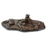 Kim Donaldson (Australian, b. 1952). 'Siesta Disrupted', limited edition bronze, 1/9 signed and
