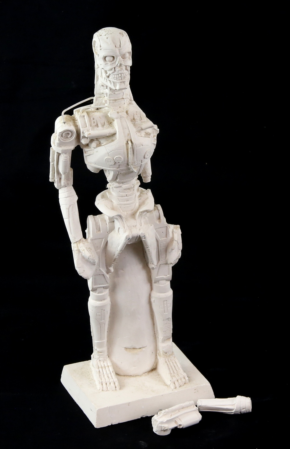 Sir Eduardo Paolozzi K.B.E. R.A. H.R.S.A. (Scottish, 1924-2005), cast plaster figure of the