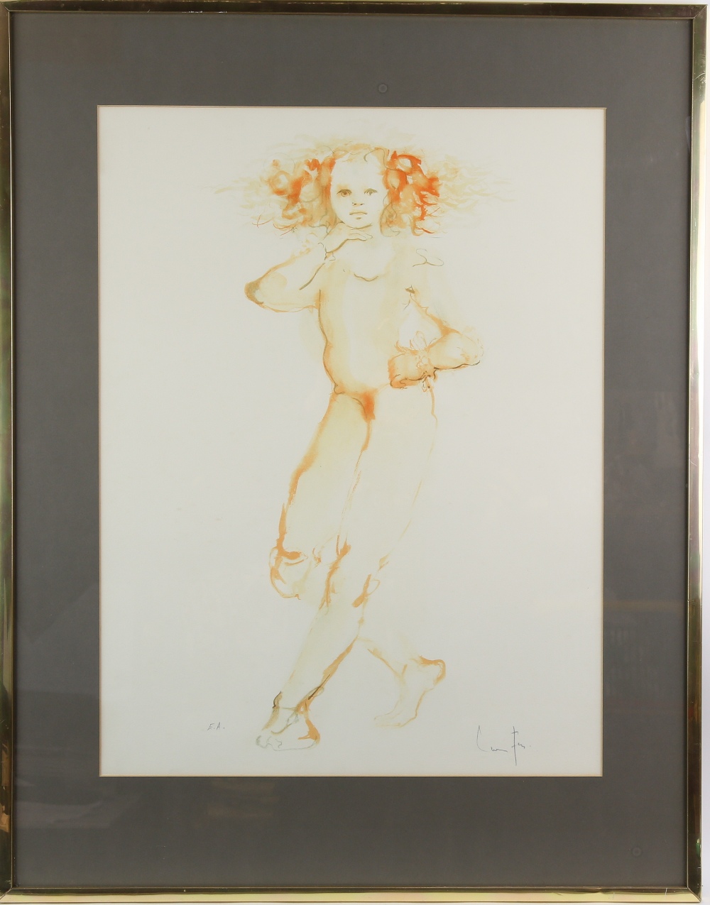 Leonor Fini (Argentinian, 1907-1996). 'Le Prince', 1971 colour lithograph, signed and E.A. ( - Image 2 of 4