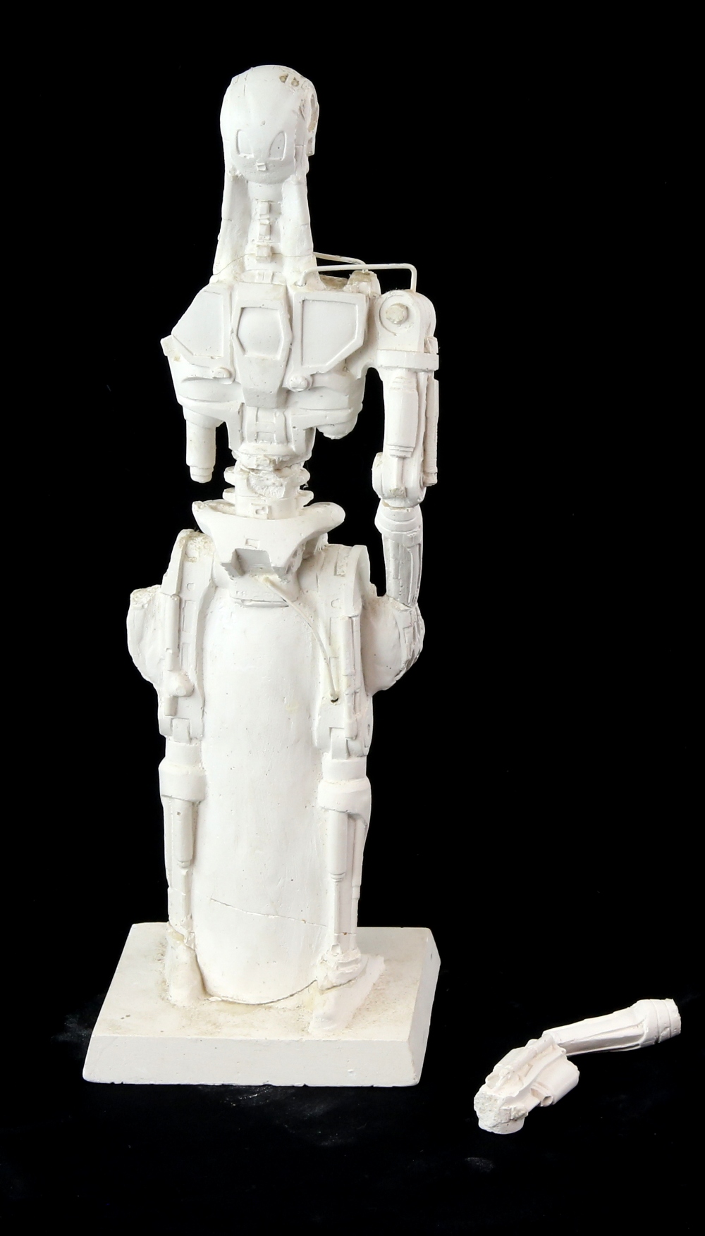 Sir Eduardo Paolozzi K.B.E. R.A. H.R.S.A. (Scottish, 1924-2005), cast plaster figure of the - Image 2 of 2