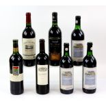 Seven bottles of red wine to include three bottles of Corbieres 1994, one bottle of Chateau Cotes Du