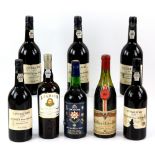 Five bottles of Berry's Own Selection 1977 vintage port, one bottle of Tauriga 1984 vintage port,
