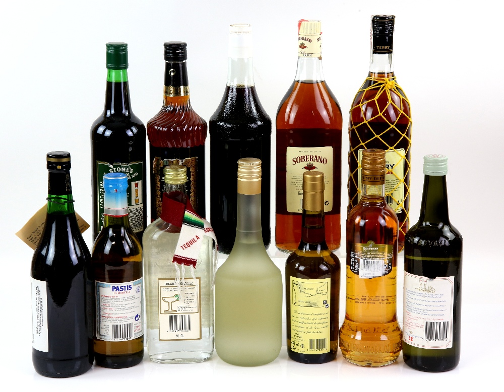 Various bottles of spirits to include one bottle of Aalborg Akvavit 70cl 42% vol, one bottle of - Image 2 of 2