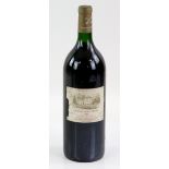 One magnum of Chateau Saint-Pierre Saint Julien red wine, 1986 vintage.