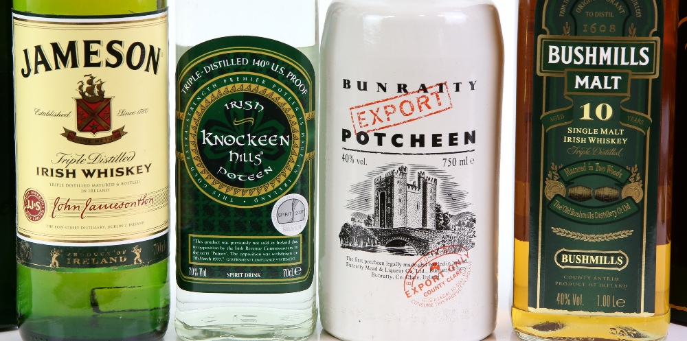 Four bottles of spirits to include one bottle of Jameson Irish Whiskey, 70cl 40%. One bottle of - Image 2 of 2