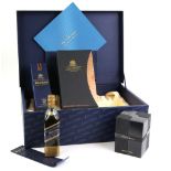 Johnnie Walker The Collection, 7 bottles. Gift set comprising Blue Label Scotch Whisky 20cl, Gold