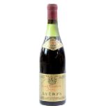 One bottle Gevrey Chambertin Lavaux 1961 Averys of Bristol .