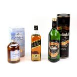 Three bottles of Whiskey to include one bottle of Glenfiddich Single Malt Scotch Whisky 1L 43% vol
