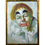 1980's portrait of a clown .