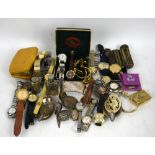 UPDATED DESCRIPTION Collection of modern wrist watches and costume jewellery, including Majex watch,