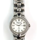 Favre Leuba Ladies reference F50 wrist watch, the signed circular enamel dial, with baton and