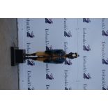 Large figural lamp base,.