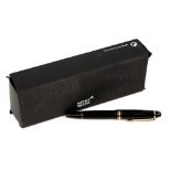 Montblanc Meisterstuck 146 fountain pen, the nib marked 4810, 585,14 ct, piston filler, with a