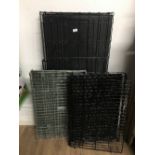 3X PET CAGES