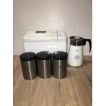 KENWOOD MICROWAVE HOT JUG SET OF KITCHEN CANNISTERS