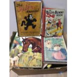 BOX OF GOOD OLD VINTAGE CHILDRENS BOOKS