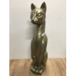 AN EGYPTIAN CAT STATUE