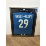 MOUNTED WRIGHT PHILLIPS SHIRT NEWCASTLE V MANCHESTER CITY FA CUP 5TH ROUND 17.02.