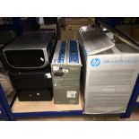 5 PRINTERS INCLUDING EPSON AND HP