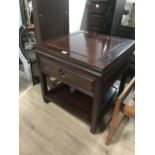 OCCASIONAL MAHOGANY UNIT OR TABLE