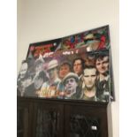 4X CANVAS PRINT CLASSICS DOCTOR WHO BATMAN ETC