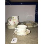 ORCHID LONGTON CHINA (18 PIECE)