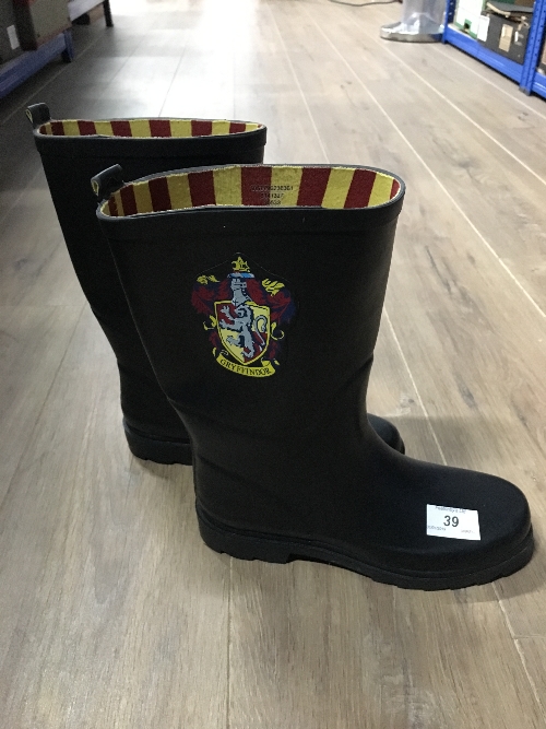 PAIR GRYFFINDOR WELLIES (HARRY POTTER) SIZE 5