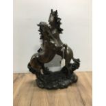 A LOVELY HORSE STATUE