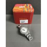 LADIES FOSSIL WATCH