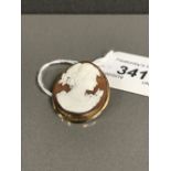 18ctGOLD CAMEO BROOCH