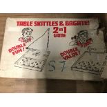 VINTAGE BOXED TABLE SKITTLES (SAS)