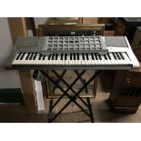 YAMAHA KEYBOARD ON STAND NOT TESTED