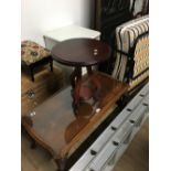 COFFEE TABLE AND LAMP TABLE