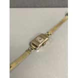 9ctGOLD VINTAGE LADIES WATCH