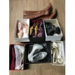 7 PAIRS OF LADIES BOOTS/SHOES SIZE 6