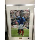 SIGNED LUA LUA PHOTO PRINT PORTSMOUTH 4 SOUTHAMPTON 1 24.4.