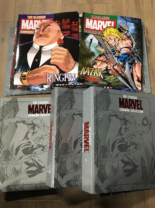 4X THE CLASSIC MARVEL FIGURINE COLLECTION
