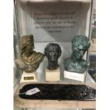 4 CLASSICAL STYLE ITEMS INCLUDING MUSEUM SOUVENIRS