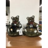 PAIR OF TEDDY BEAR TABLE LIGHTS