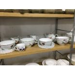 ROYAL WORCESTER EVESHAM PORCELAIN WARE 21 PIECES