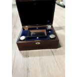 ANTIQUE FITTED WRITING BOX