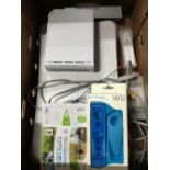 WII WITH GAMES AND ACCESSORIES