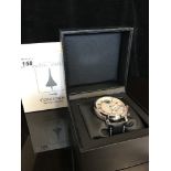 BRITISH AIRWAYS CONCORDE WATCH `976 - 2003 WITH PART OF CONDORDE ON DIAL IN ORIGINAL BOX