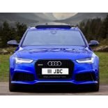 CHERISHED PRIVATE REGISTRATION PLATE 111 JDC ON CERTIFICATE