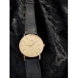 GENTS 9CT GOLD TISSOT WATCH